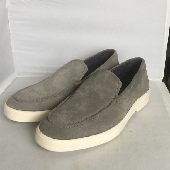 Franco Fortini Other - Franco Fortini Men's Taupe Suede Slip-On Loafers